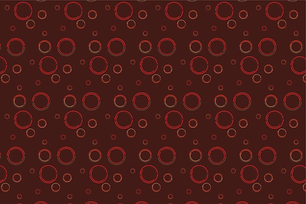 Patrón con elementos geométricos en tonos rojos Resumen Antecedentes