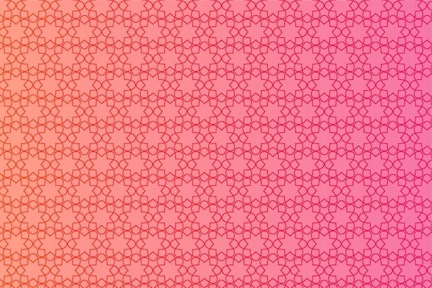Patrón con elementos geométricos en tonos rosa dorado fondo degradado abstracto