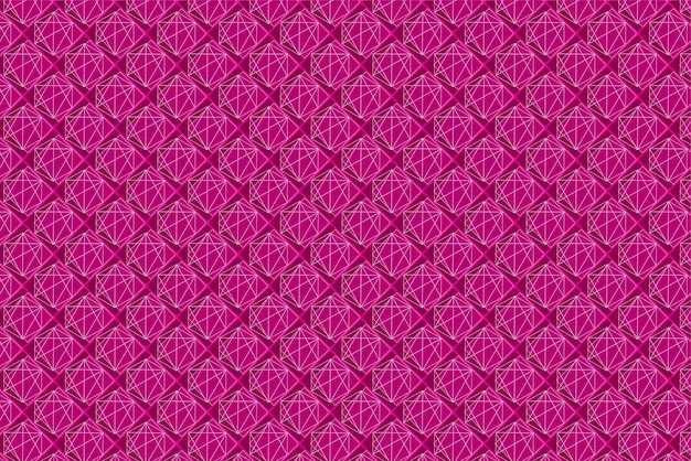 Patrón con elementos geométricos en tonos rosas fondo abstracto