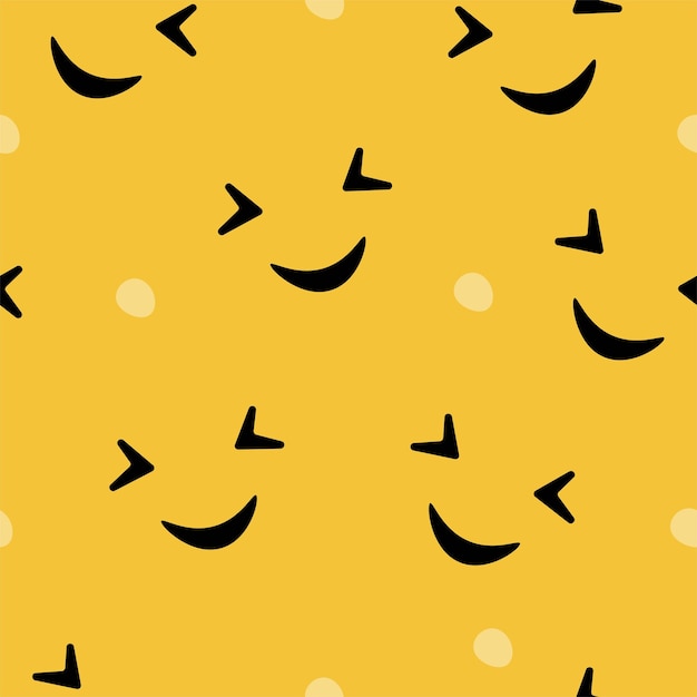 Patrón de emojis divertidos de risa