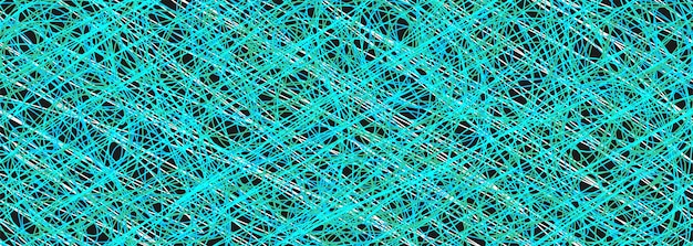 Patrón enredado de colores Textura caótica abstracta Fondo con líneas y ondas Creación artística