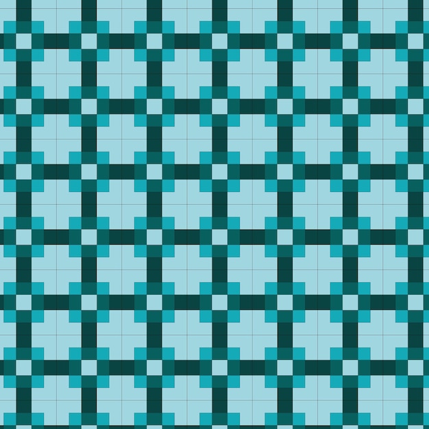 Vector el patrón es azul a cuadros.