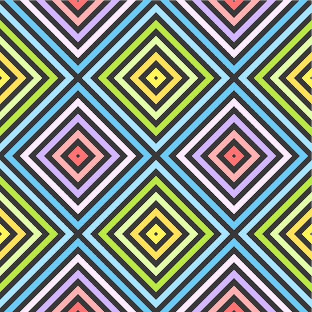 El patrón es perfecto en el estilo patchwork Patrón geométrico brillante
