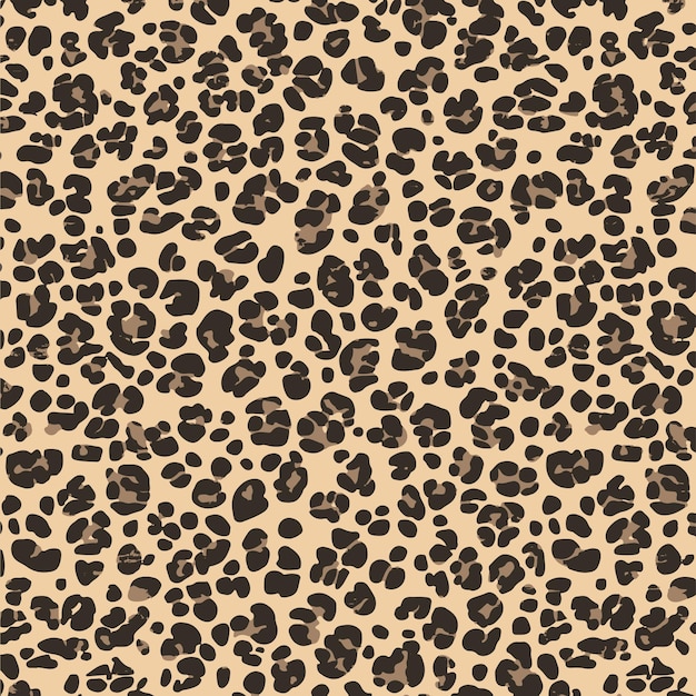 Patrón de estampado de leopardo sin costuras