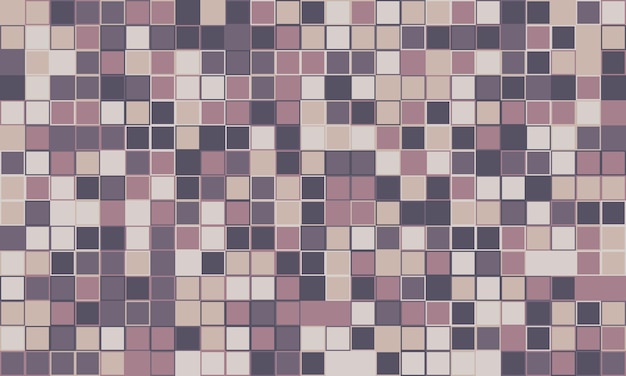 Patrón de estilo mosaico de moda con geometría estructurada Un diseño de cuadrícula colorido y vibrante ideal para telas de portada o carteles creativos