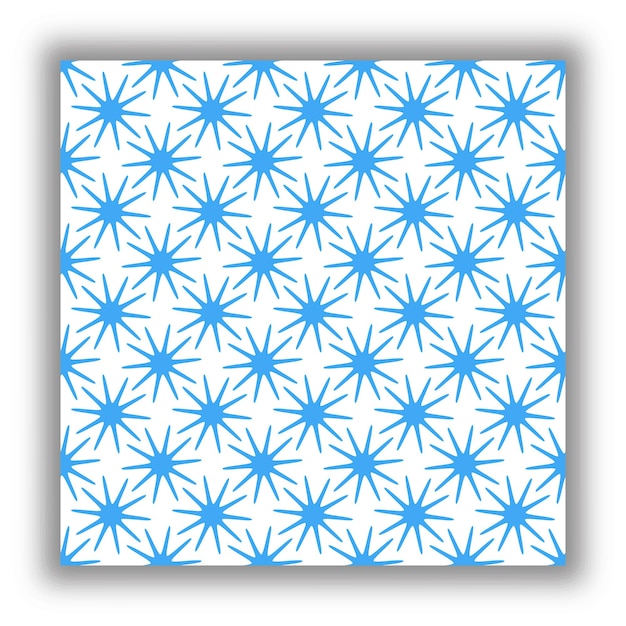 Patrón de estrella sin costuras Muestra para texturas textiles ropa cubre pancartas aplicaciones de redes sociales y fondos simples