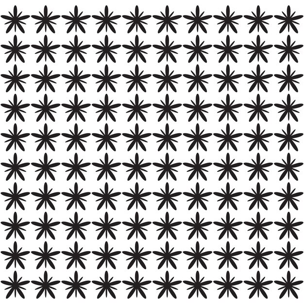 Patrón de estrella vectorial sobre un fondo blanco