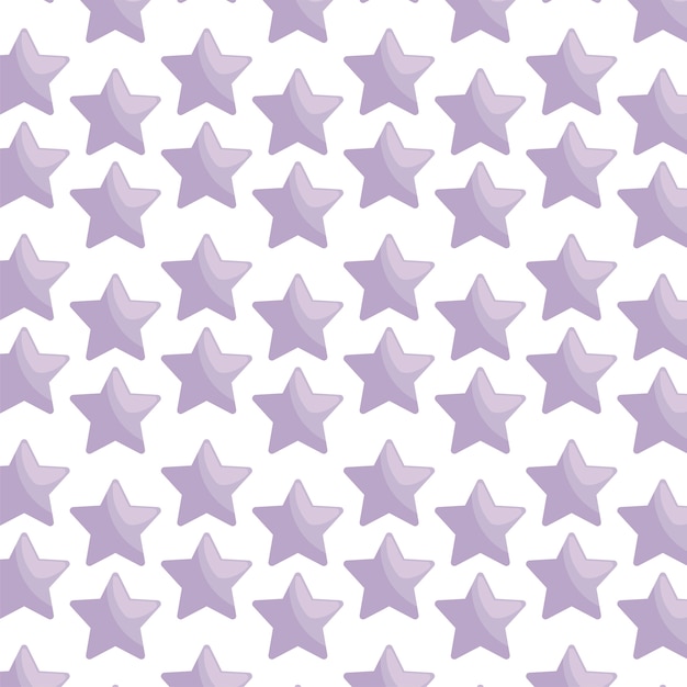 Patrón de estrellas lindas