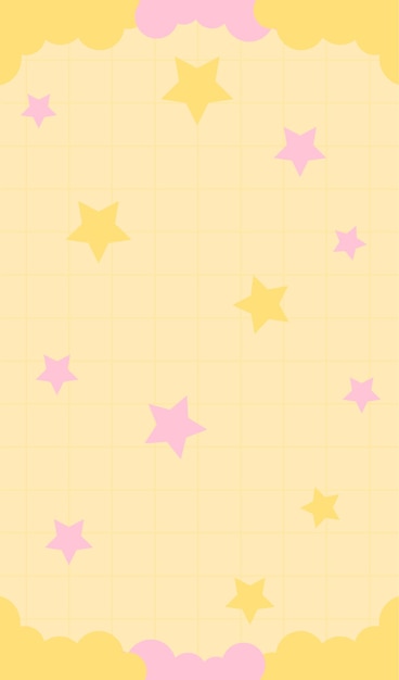 el patrón de las estrellas en el papel