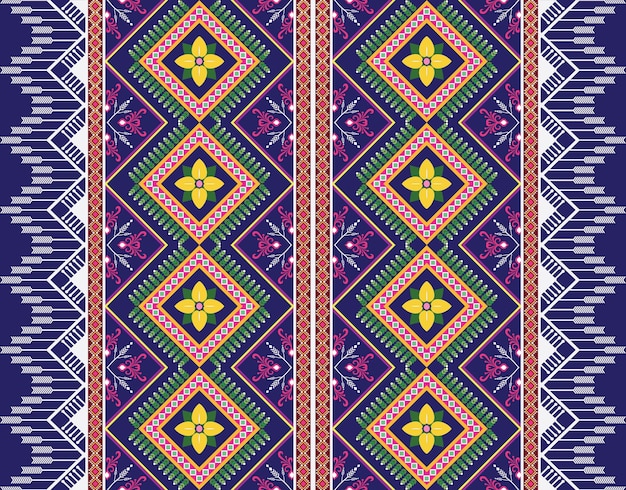 Patrón étnico dibujado a mano antiguo bohemio decorativo sin costuras. fronteras tribales étnicas, sin fisuras tribales
