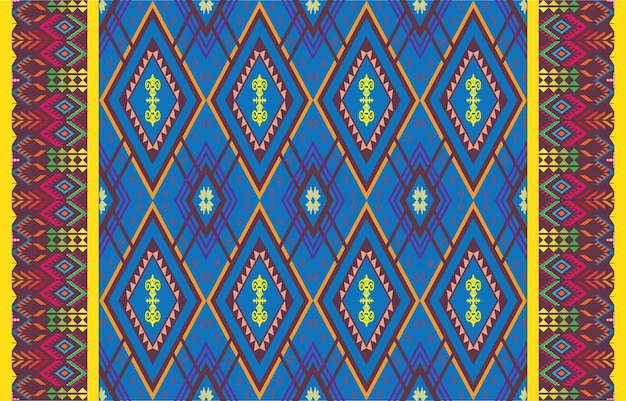 Patrón étnico dibujado a mano antiguo bohemio decorativo sin costuras. fronteras tribales étnicas, sin fisuras tribales