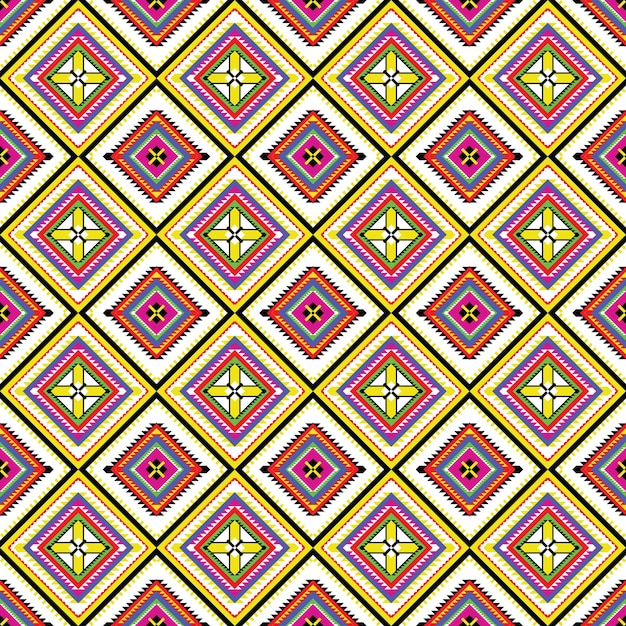 patrón étnico geométrico abstracto sin fisuras oriental. seamless pattern.Design para fondo de tela