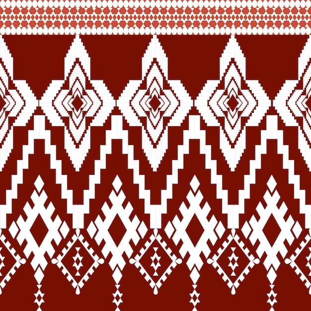 El patrón étnico geométrico del estilo tradicional de los indios navajos de América Diseño para la espalda