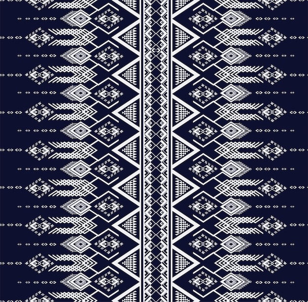 Patrón étnico geométrico patrón de diseño tradicional utilizado para falda, alfombra, papel pintado, ropa.