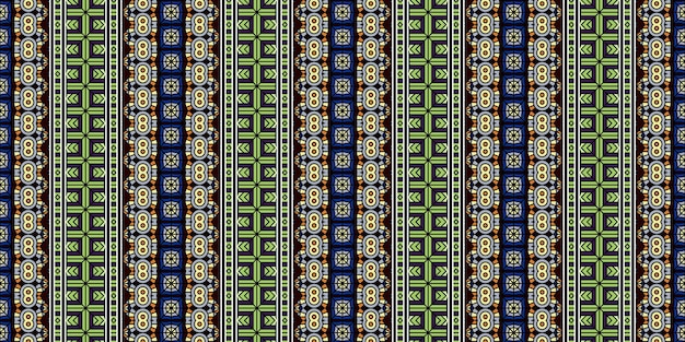patrón étnico moderno elegante y dinámico