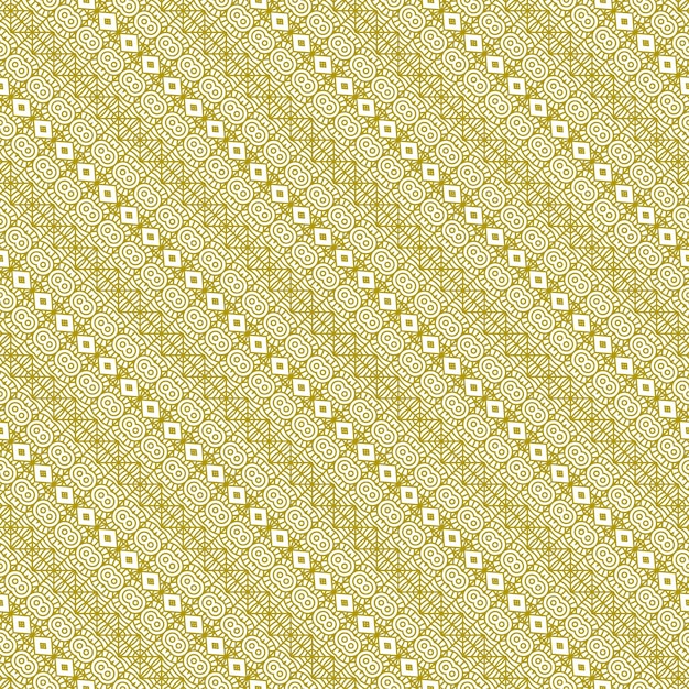 patrón étnico tradicional línea oro