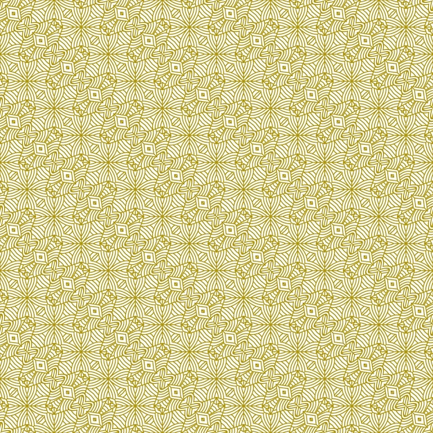 patrón étnico tradicional línea oro