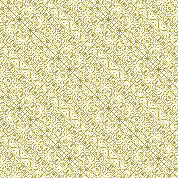 patrón étnico tradicional línea oro