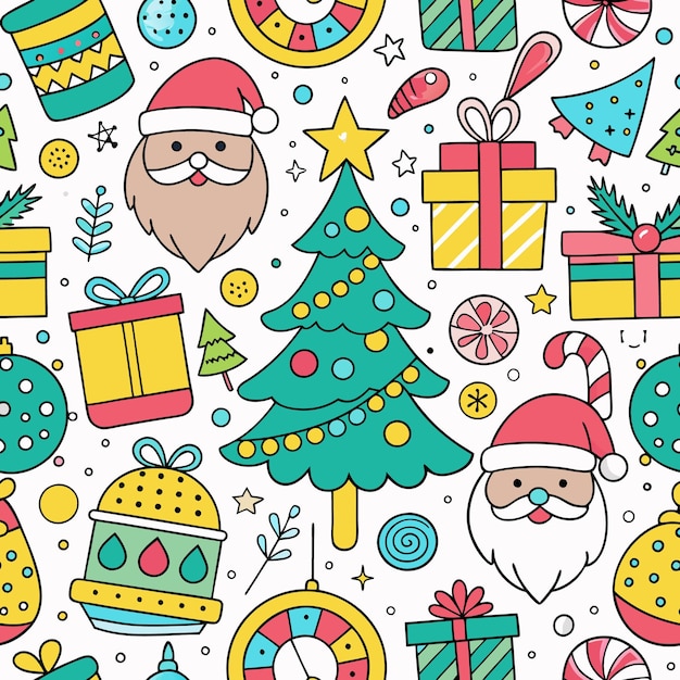 Patrón Feliz Navidad