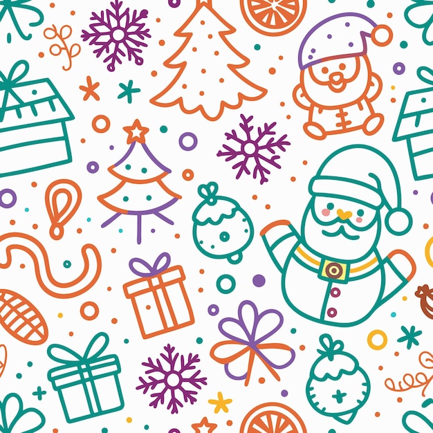 Patrón Feliz Navidad