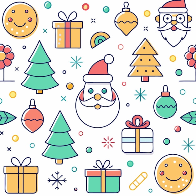 Patrón Feliz Navidad