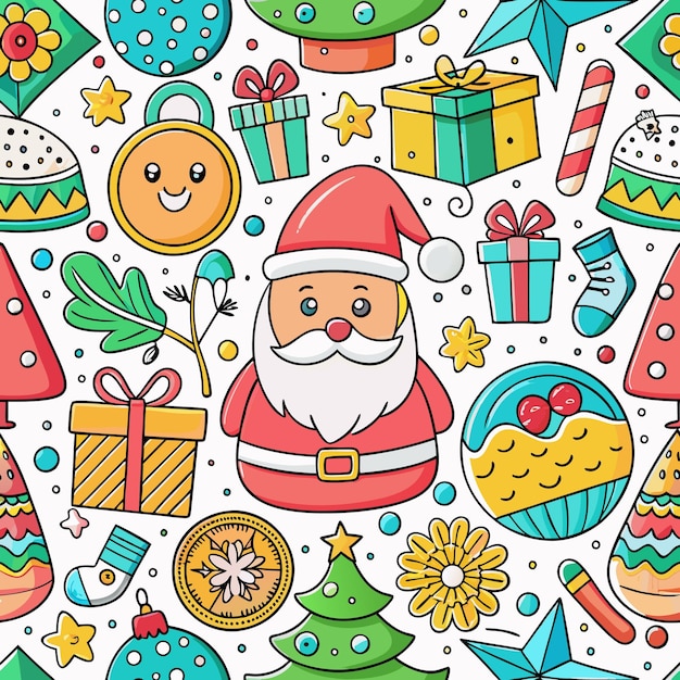 Patrón Feliz Navidad
