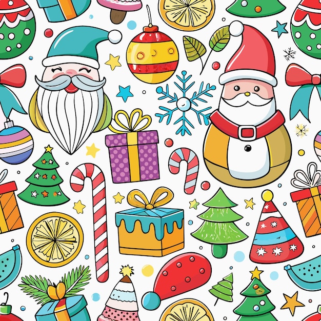Patrón Feliz Navidad