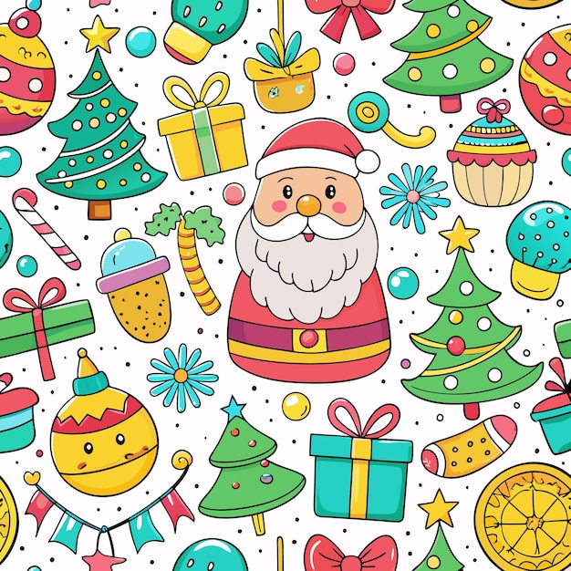 Patrón Feliz Navidad