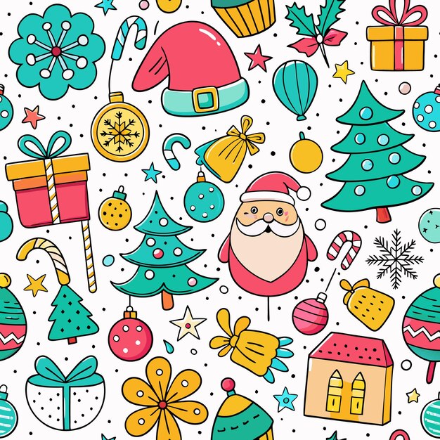 Patrón Feliz Navidad