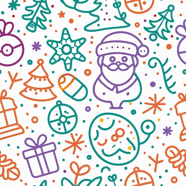 Patrón Feliz Navidad