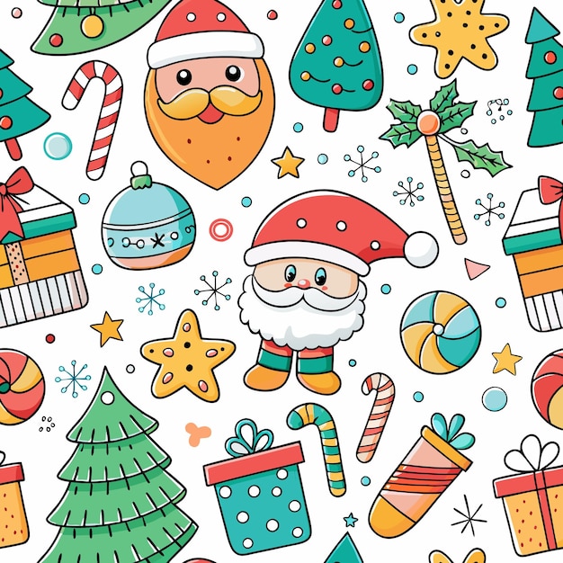 Patrón Feliz Navidad