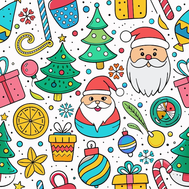 Patrón Feliz Navidad