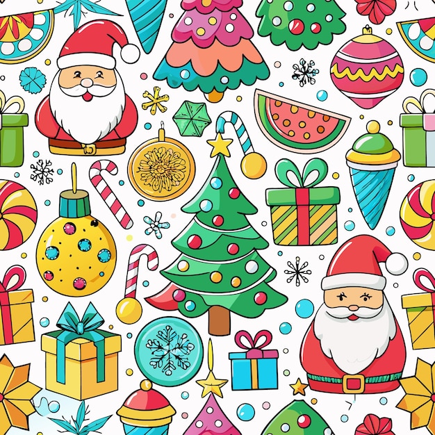 Patrón Feliz Navidad