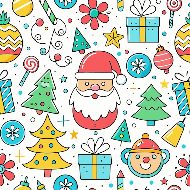 Patrón Feliz Navidad
