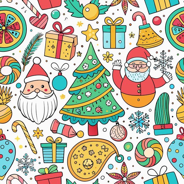 Patrón Feliz Navidad