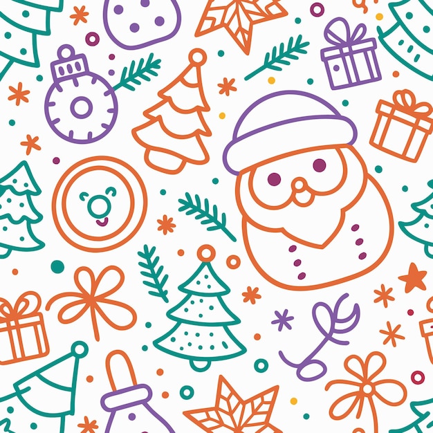 Patrón Feliz Navidad