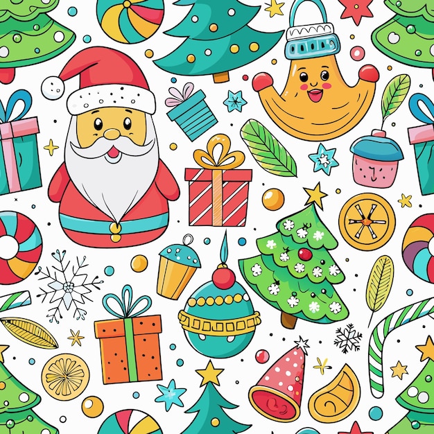 Patrón Feliz Navidad