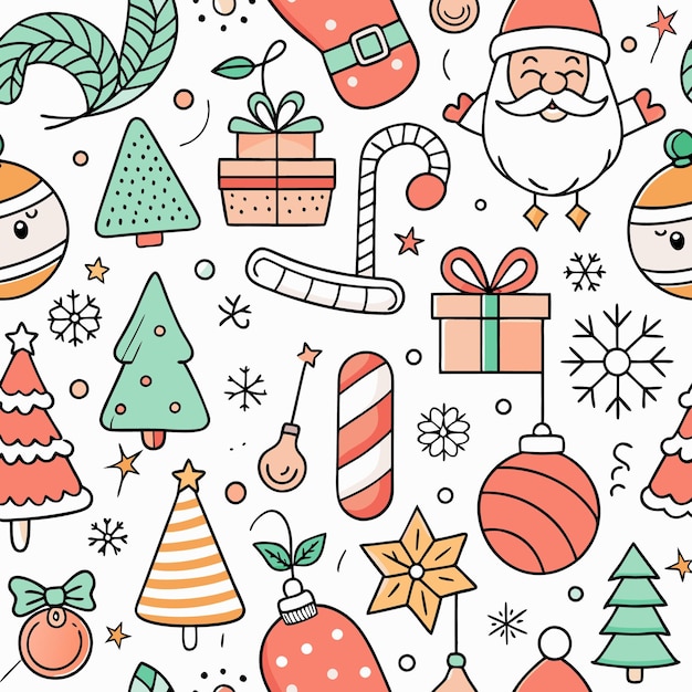 Patrón Feliz Navidad