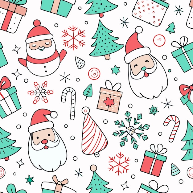 Patrón Feliz Navidad