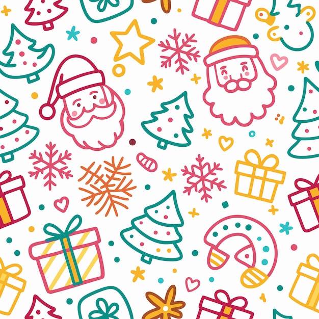 Patrón Feliz Navidad