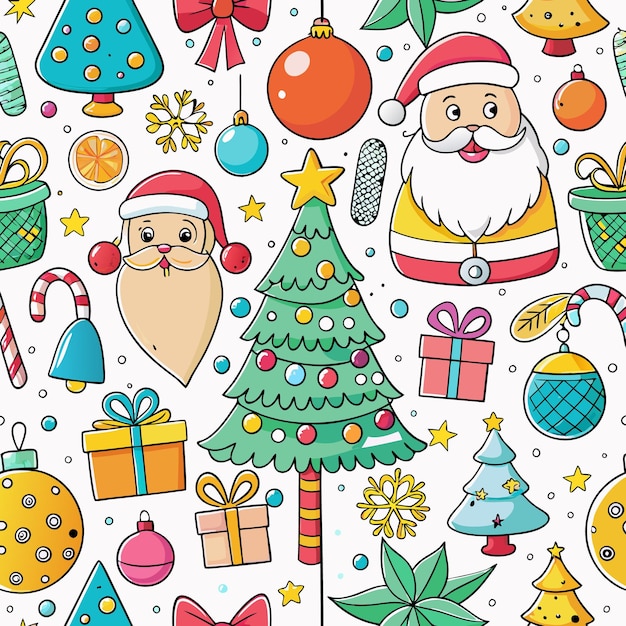 Patrón Feliz Navidad