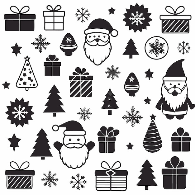 Patrón Feliz Navidad