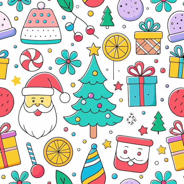Patrón Feliz Navidad