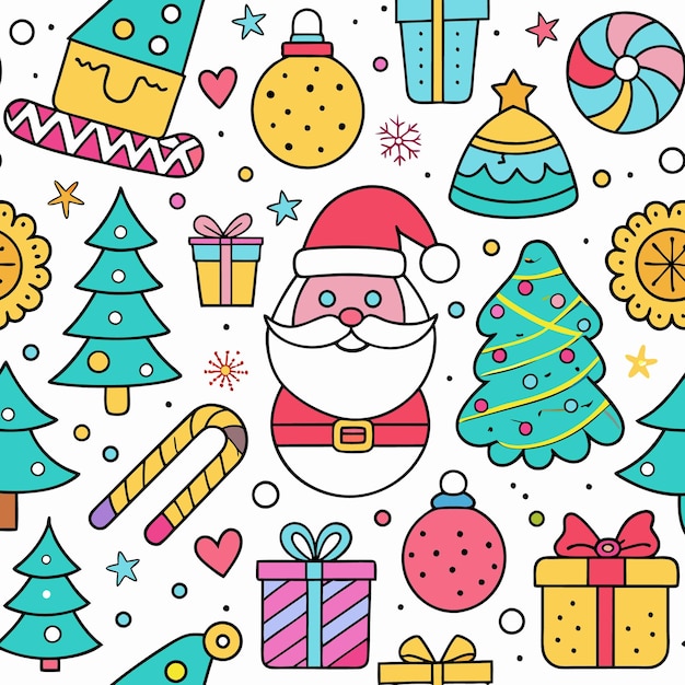Patrón Feliz Navidad