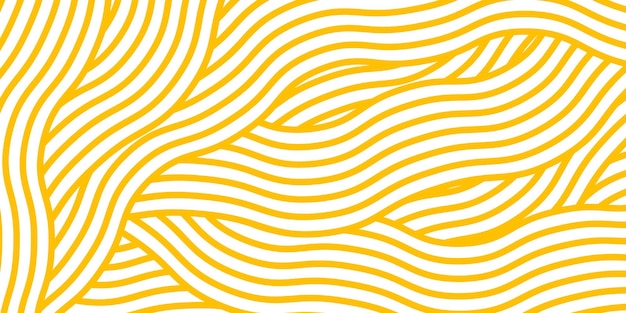 Patrón con fideos amarillos ondulados espagueti fondo gráfico pasta italiana