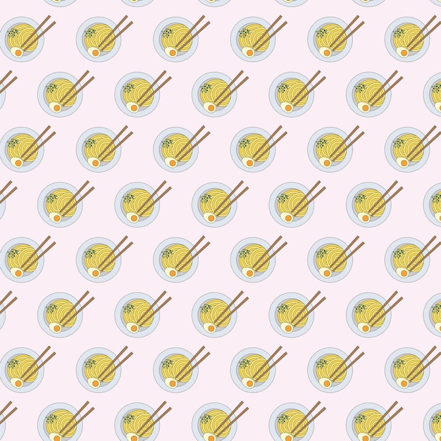 patrón de fideos