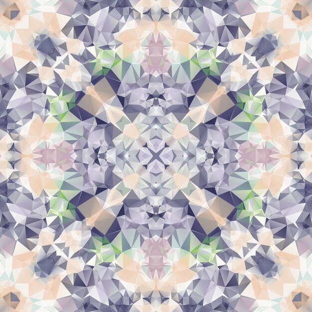 Patrón sin fin de textura transparente floral adornado con elementos de mandala vintage