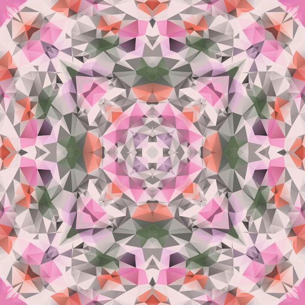 Patrón sin fin de textura transparente floral adornado con elementos de mandala vintage