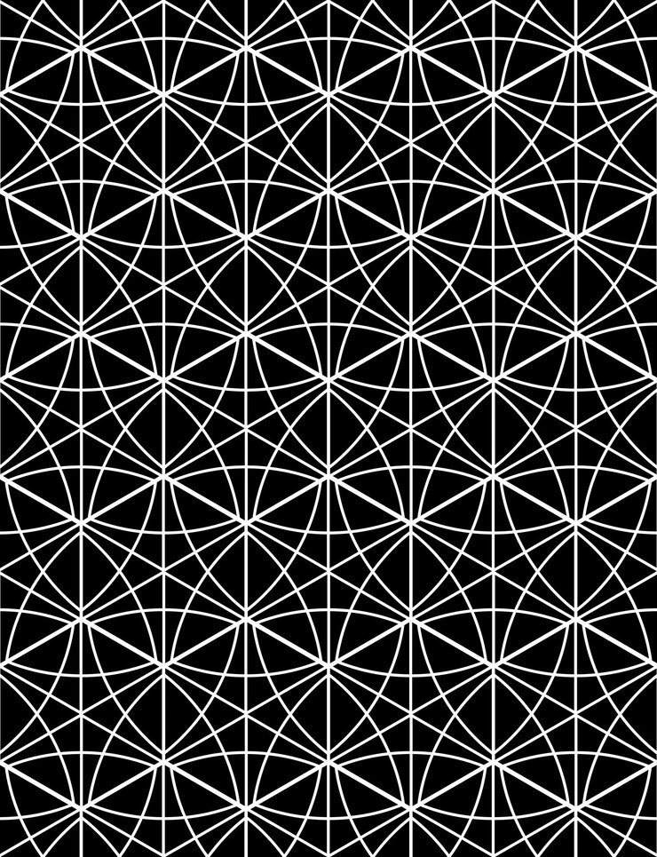 Vector patrón sin fin texturizado de contraste regular con cubos, fondo geométrico continuo en blanco y negro.