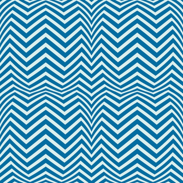 Patrón sin fin de vector azul creado con finas rayas onduladas, composición perfecta. La textura entrelazada continua se puede utilizar como fondo del sitio web y como papel de regalo.